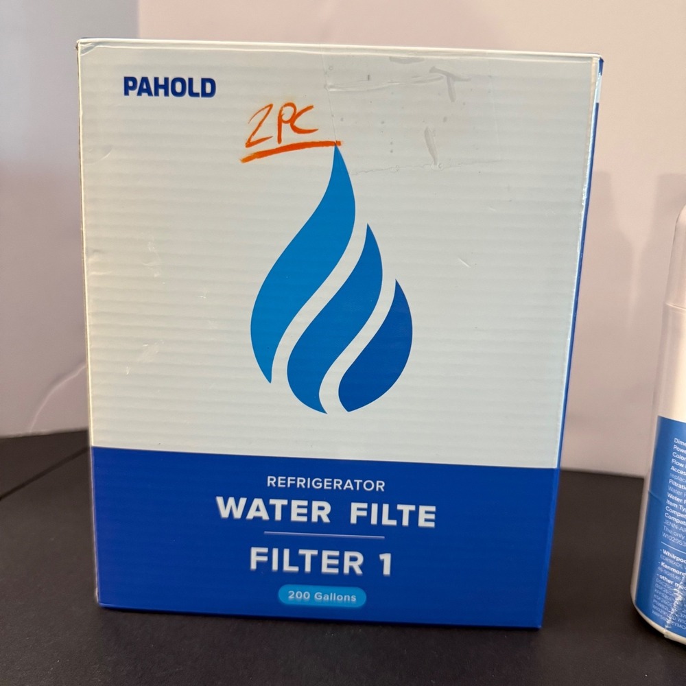 Pahold Filter 1 Refrigerator Water Filters 2 Pack New in Original Packaging